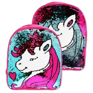 ■ Emotionery Dream Junior Backpack Reversible Sequins - Unicorn Tiara