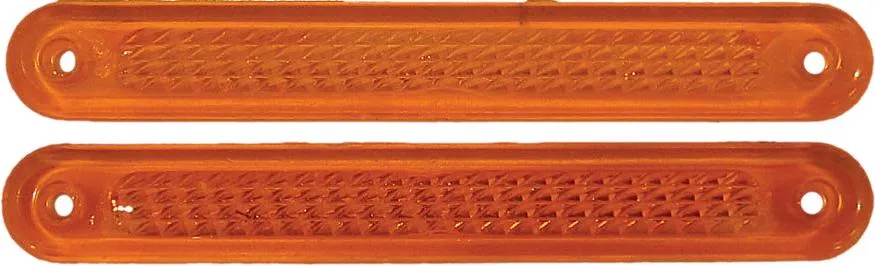 10-pk License Frame Replacement Amber Lens