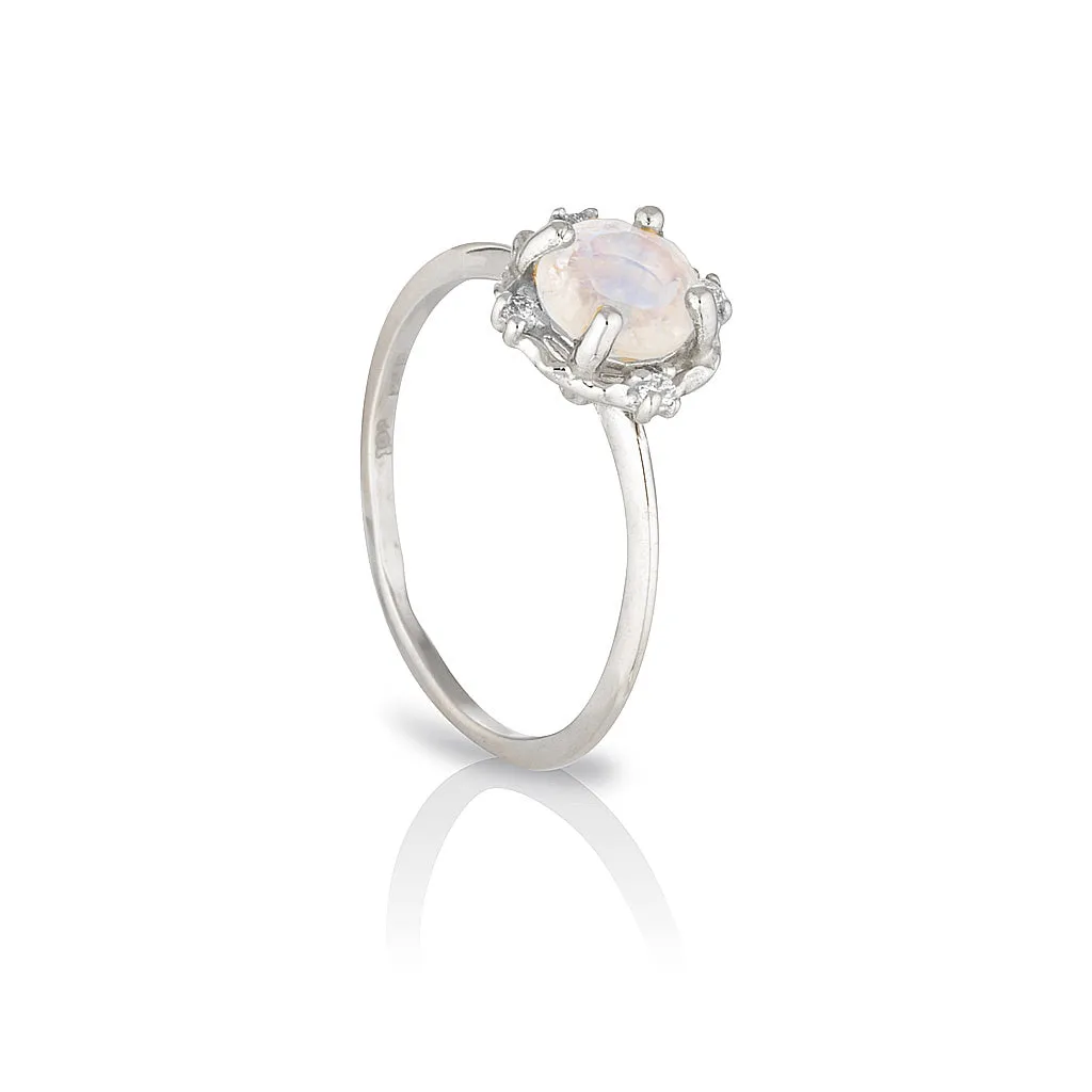 ADRIA | moonstone & diamonds