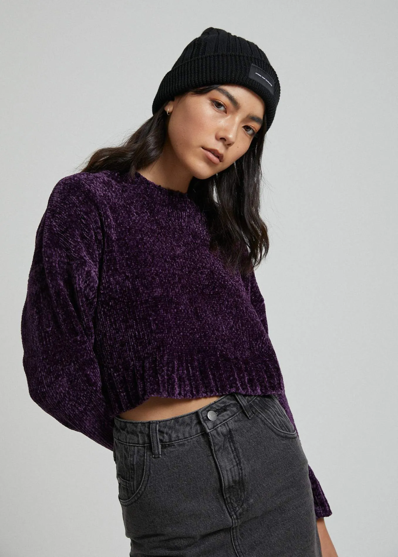 Afends Womens Tiffani - Chenille Knit Crew