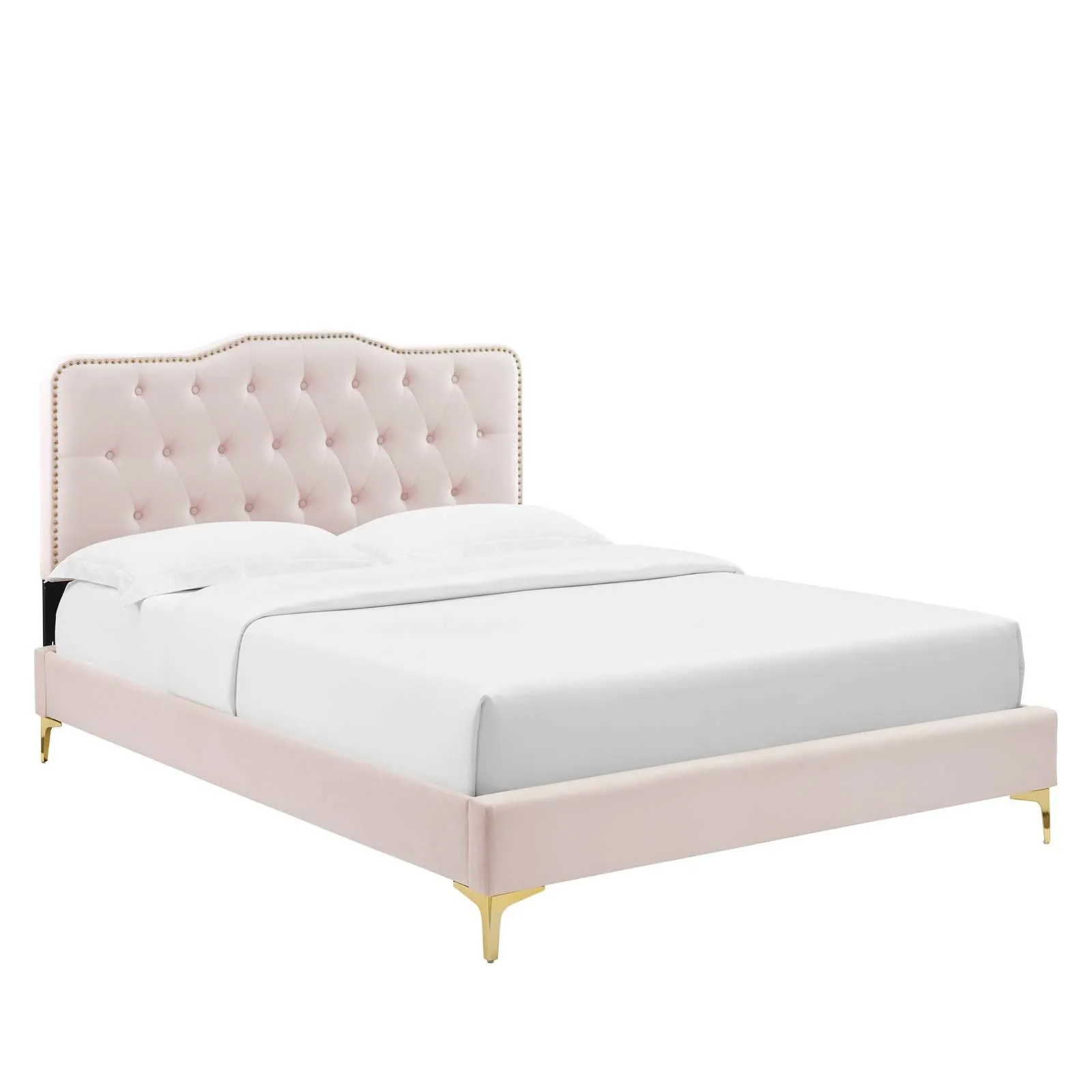 Amber Full Platform Bed By Modway - MOD-6781 - Pink