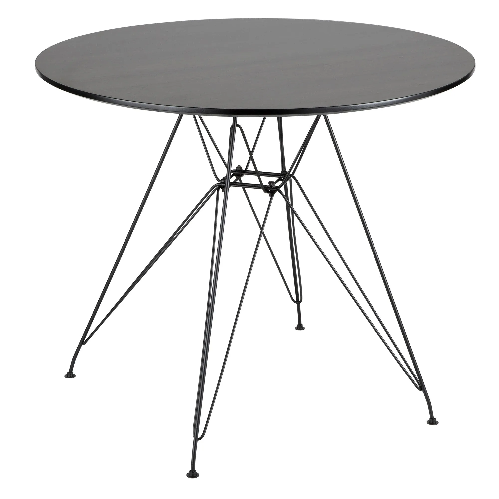 Avery Round Dining Table Brown By LumiSource