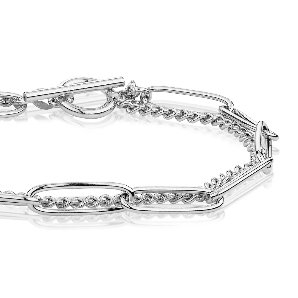 Bracelet in sterling silver