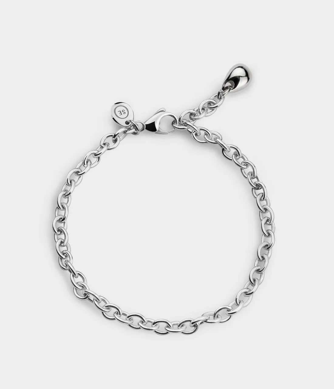 Charm bracelet / Sterling Silver