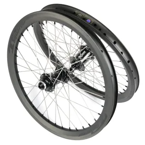 COMPLETE WHEELSET - TSQUARED CARBON 20x1.75/ ONYX ULTRA