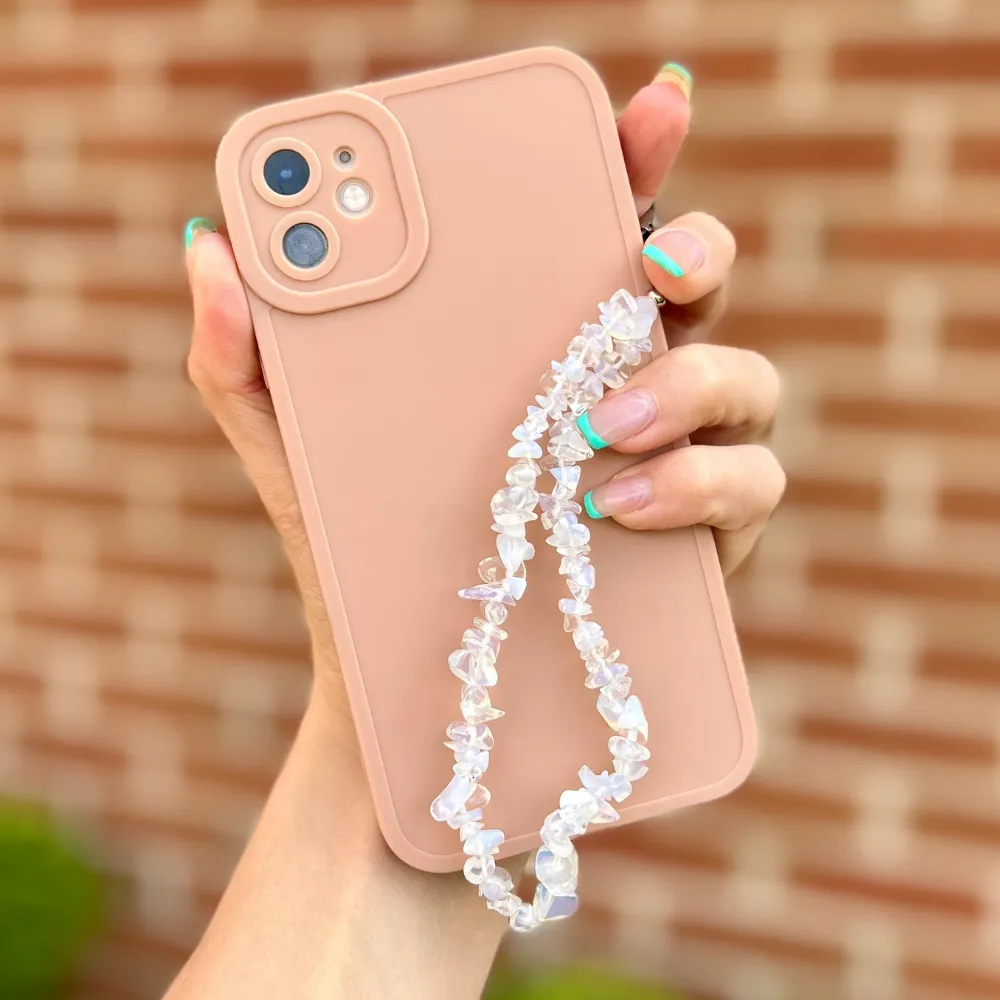 Crystal Phone Strap - Moonstone