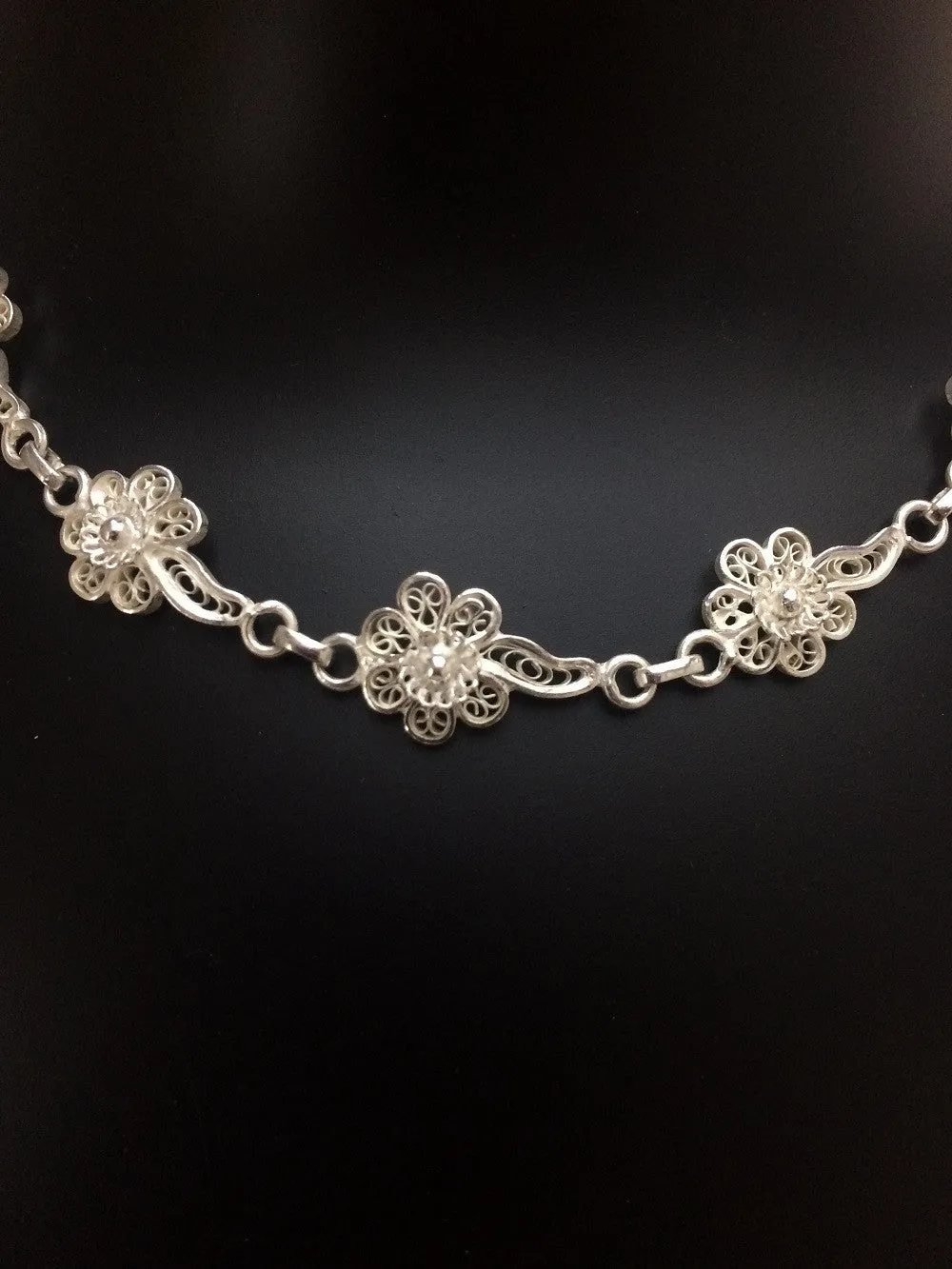 Delicate Silver Choker