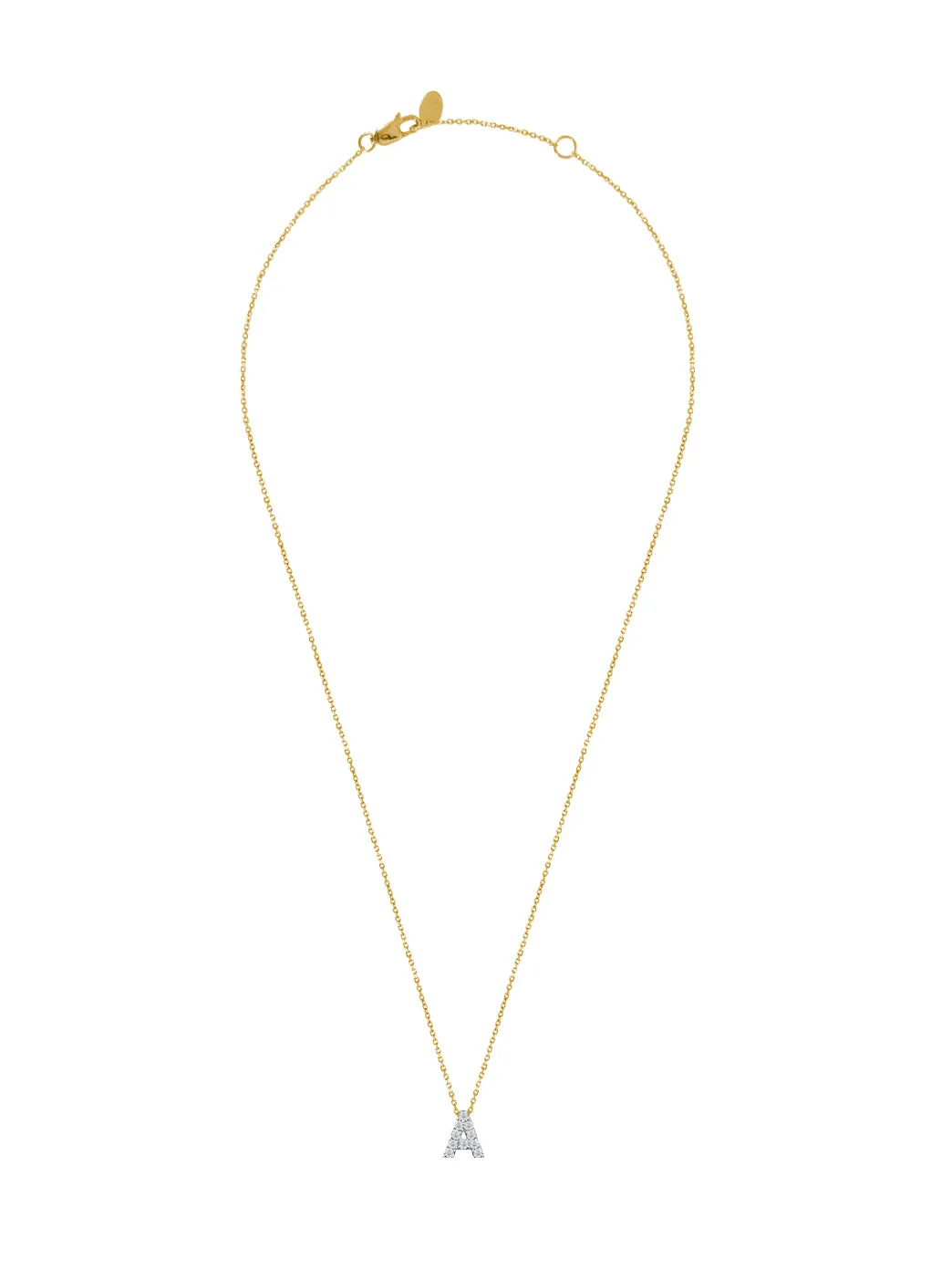 Diamond Alphabet Street Necklace - Pre-Order