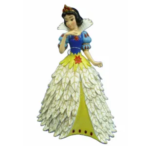 Disney Snow White Snowy Poinsettia Princess Figurine by Bradford Exchange