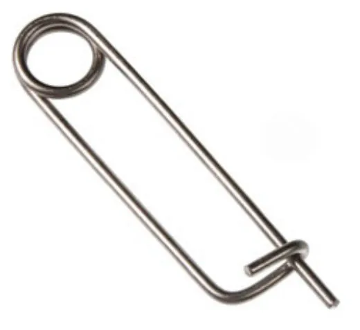 Double HH 10290 Stainless Steel Safety Clip, 5/23" x 3", Overall Length 5"