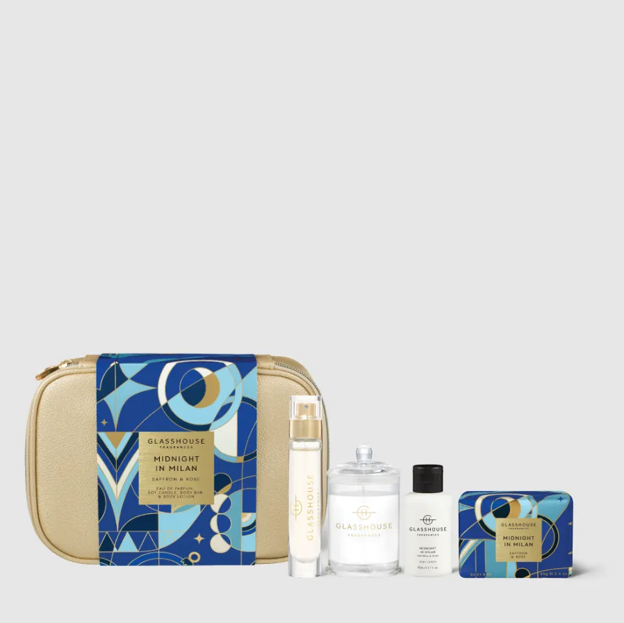 Glasshosue Christmas Travel Set - Midnight In Milan