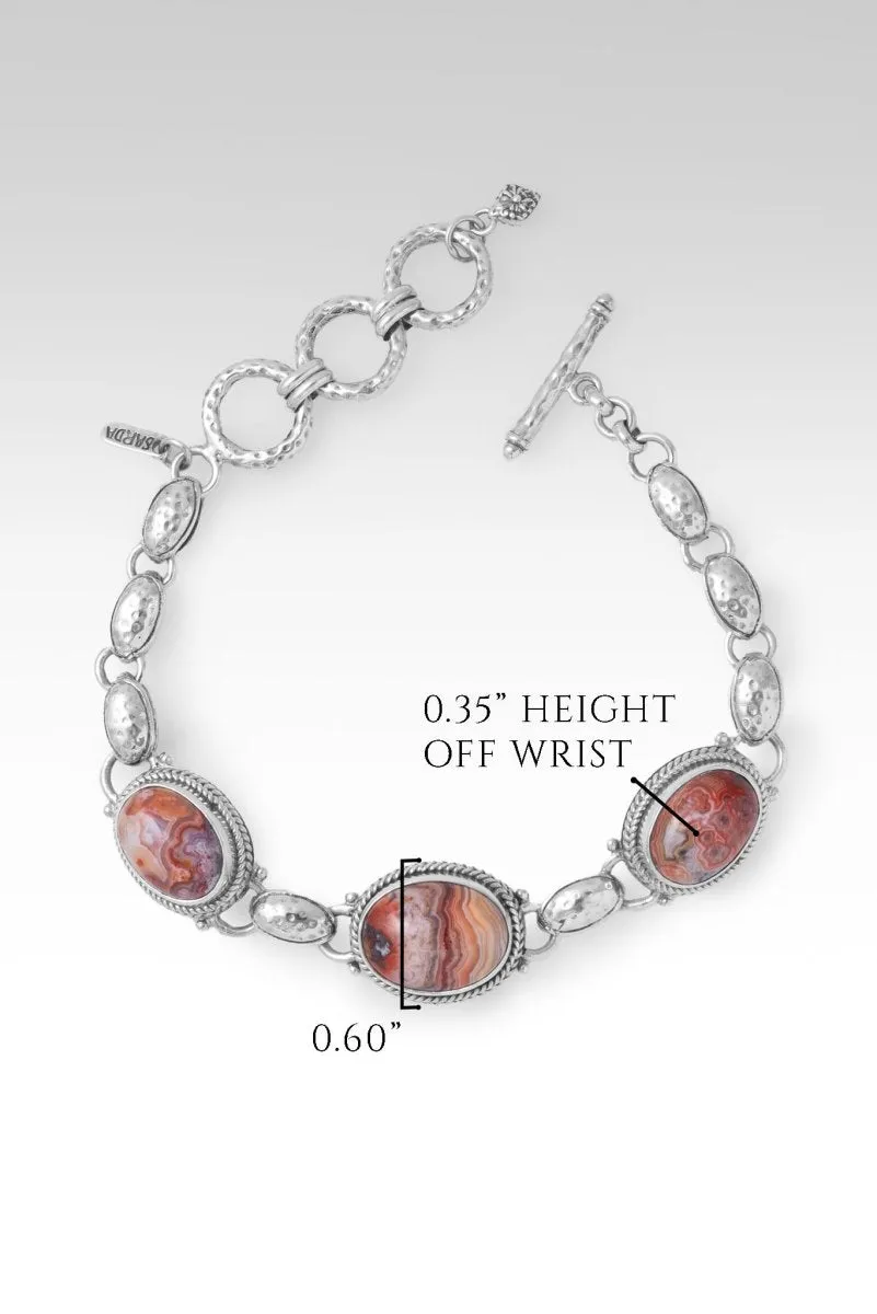 Hopeful Vision Bracelet II™ in Laguna Lace Agate