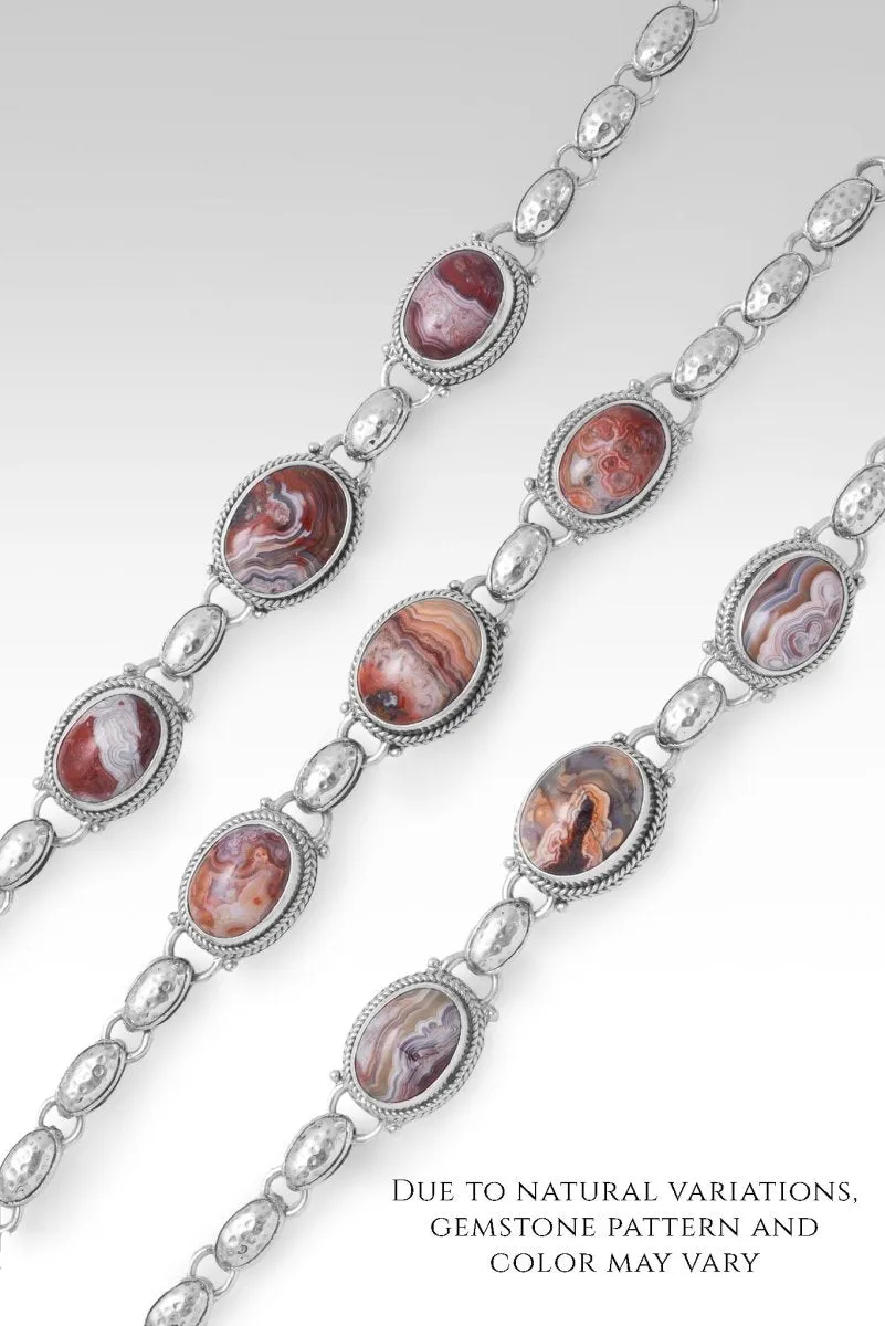 Hopeful Vision Bracelet II™ in Laguna Lace Agate