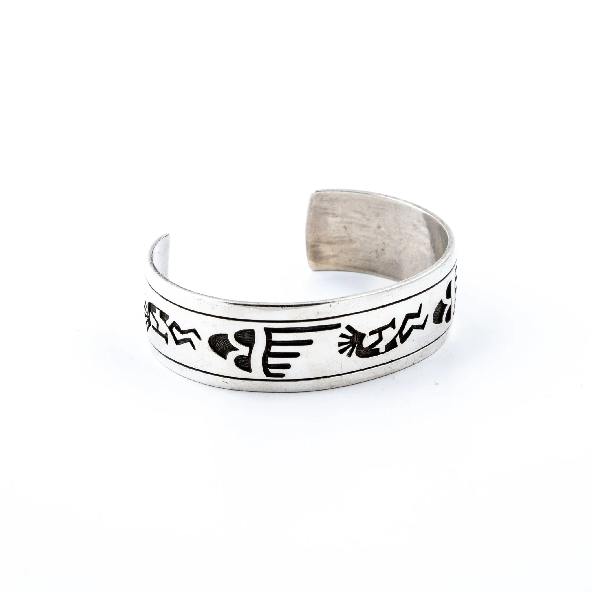 Hopi Storyteller Overlay Cuff