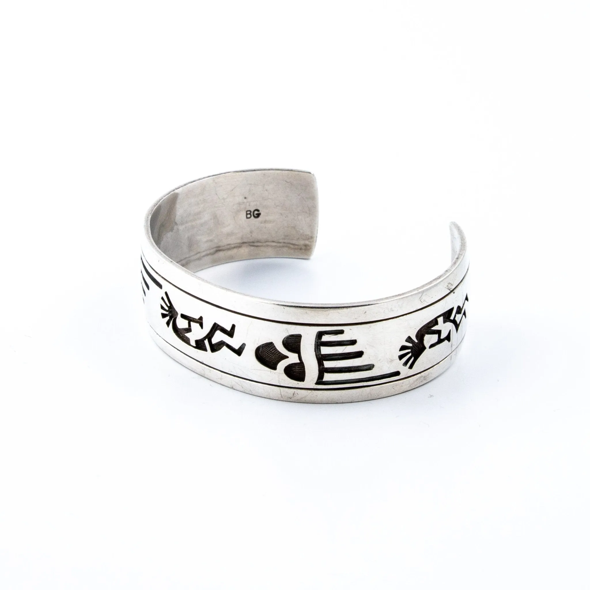 Hopi Storyteller Overlay Cuff