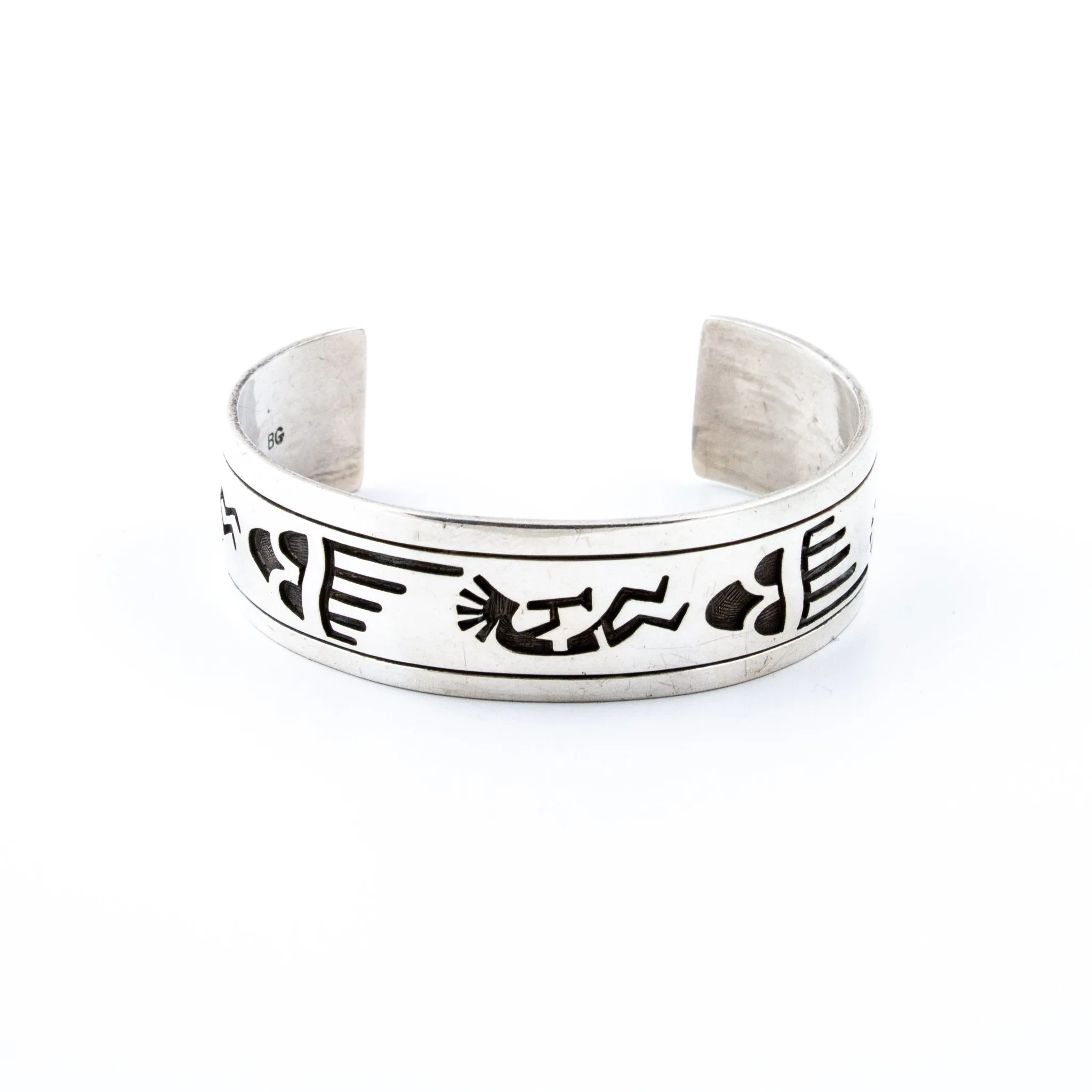 Hopi Storyteller Overlay Cuff