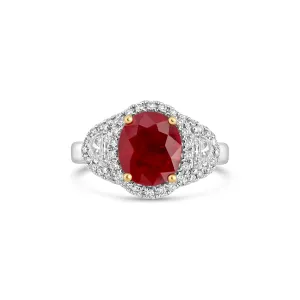 Le Vian 18K Vanilla Gold Ruby and Diamond Ring