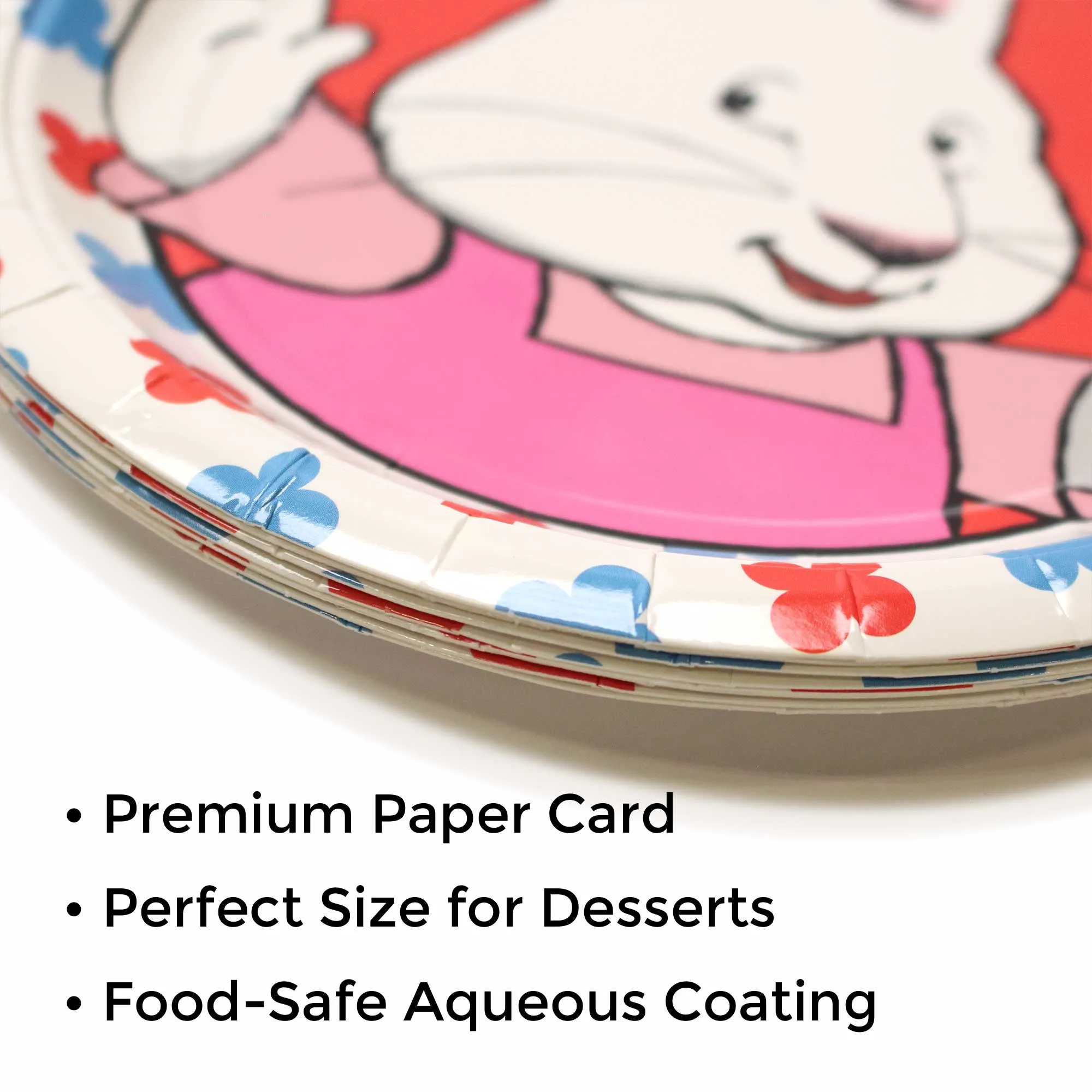 Max and Ruby Dessert Plates (Set of 8)