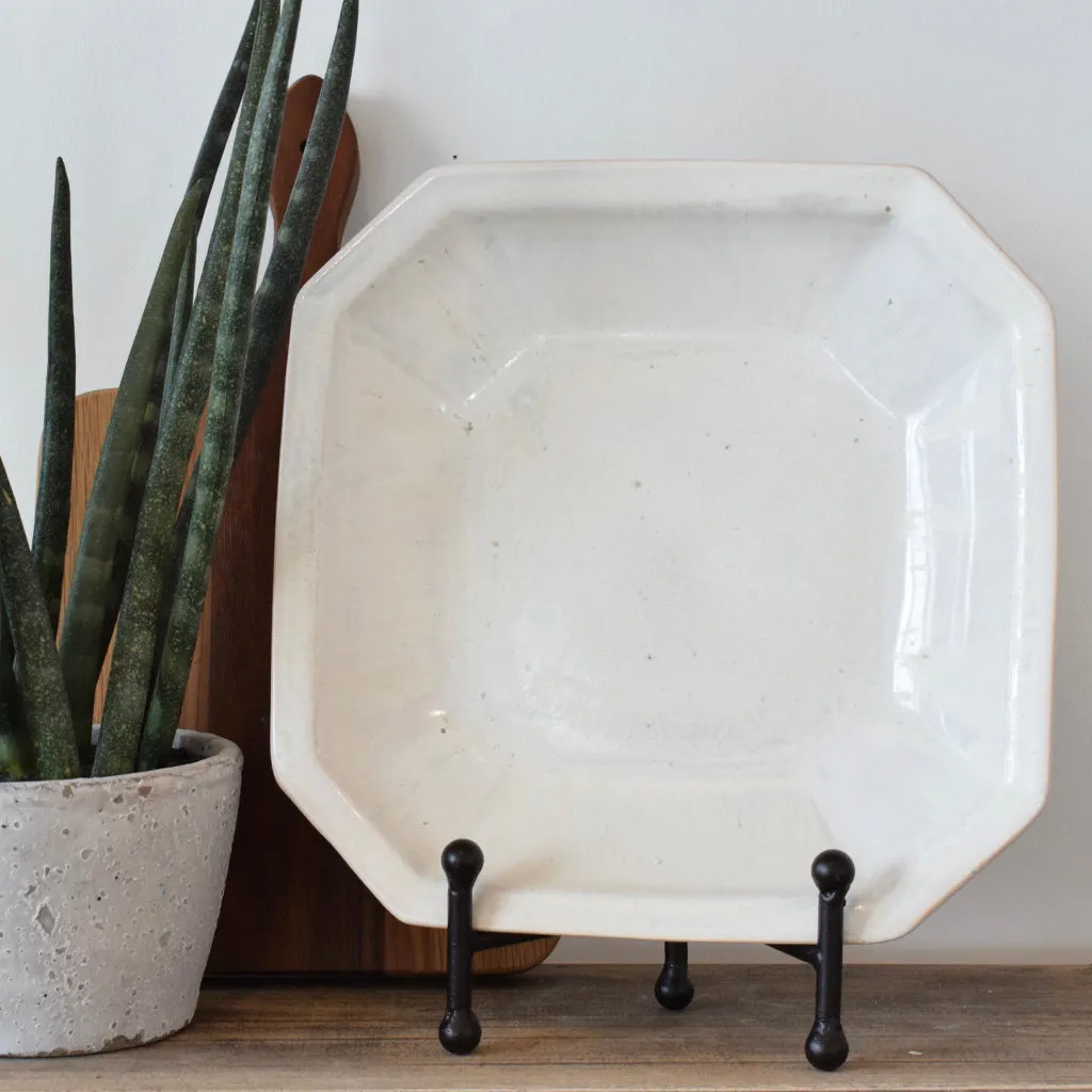 Medium Octagonal Bowl Moonstone