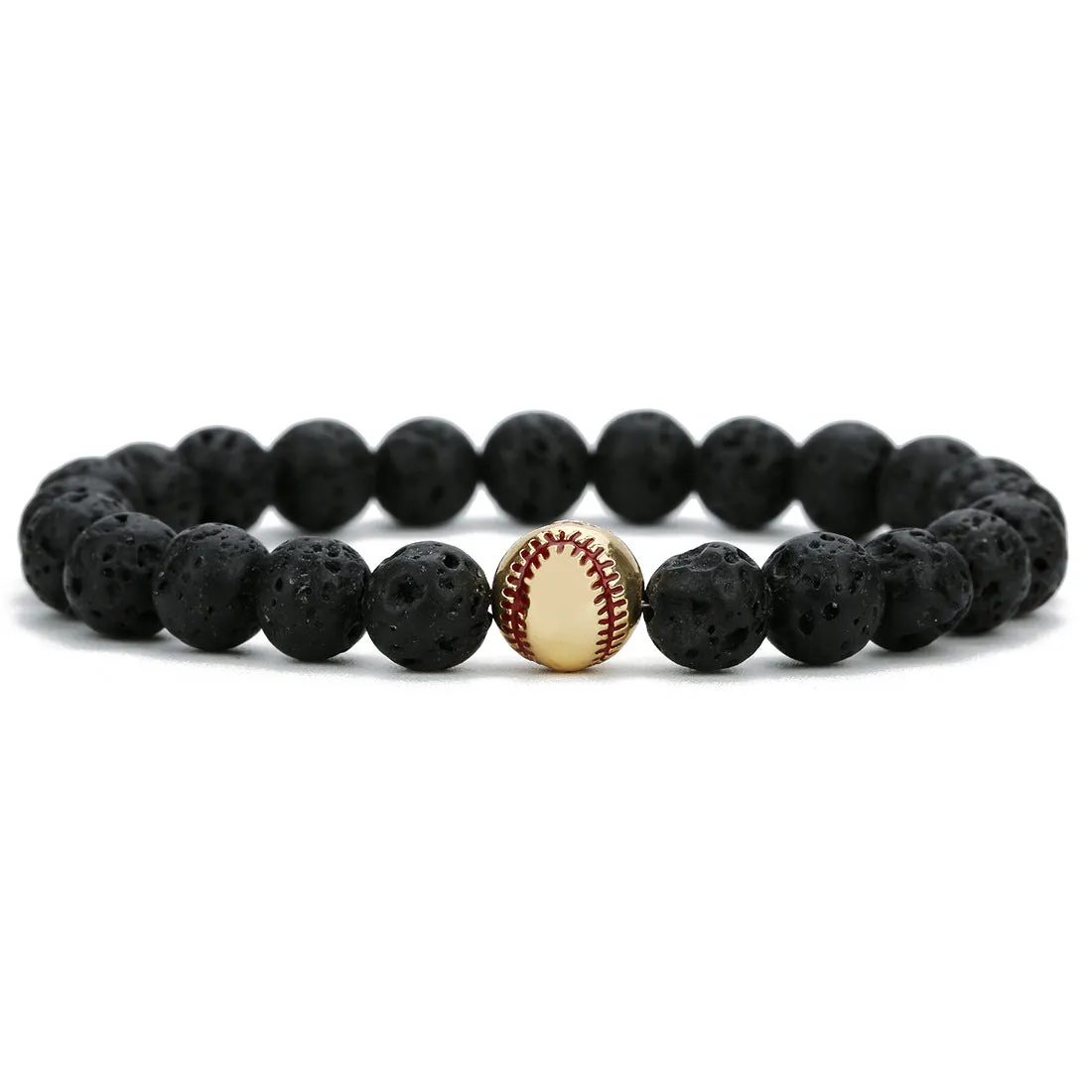 Men's baseball bracelet