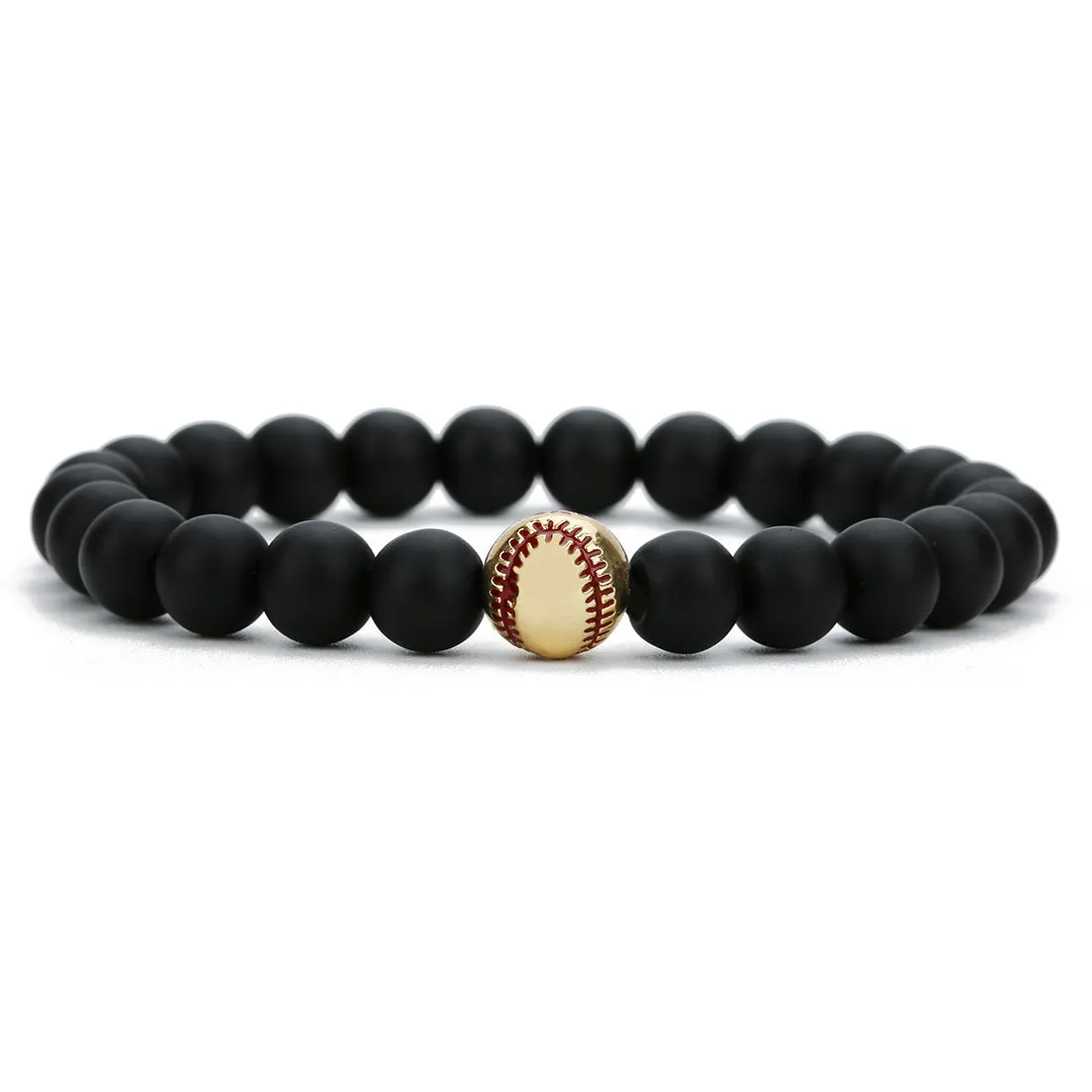 Men's baseball bracelet