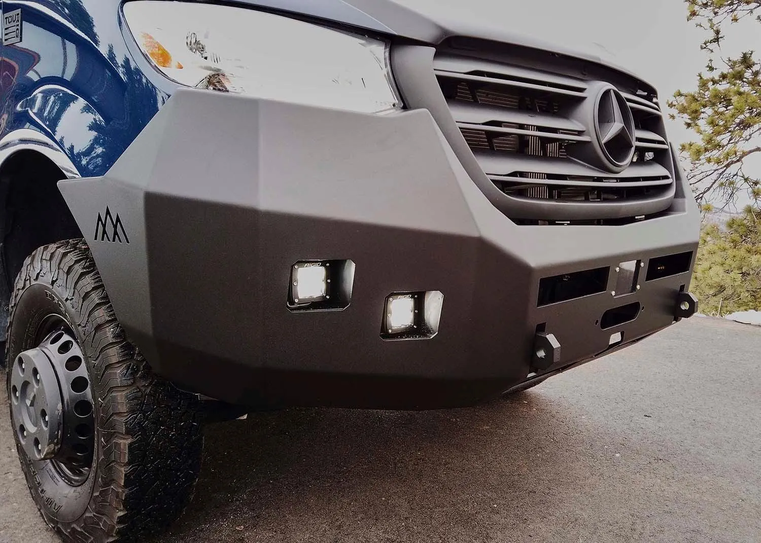 Mercedes Sprinter (2019 ) Front Bumper [No Bull Bar]