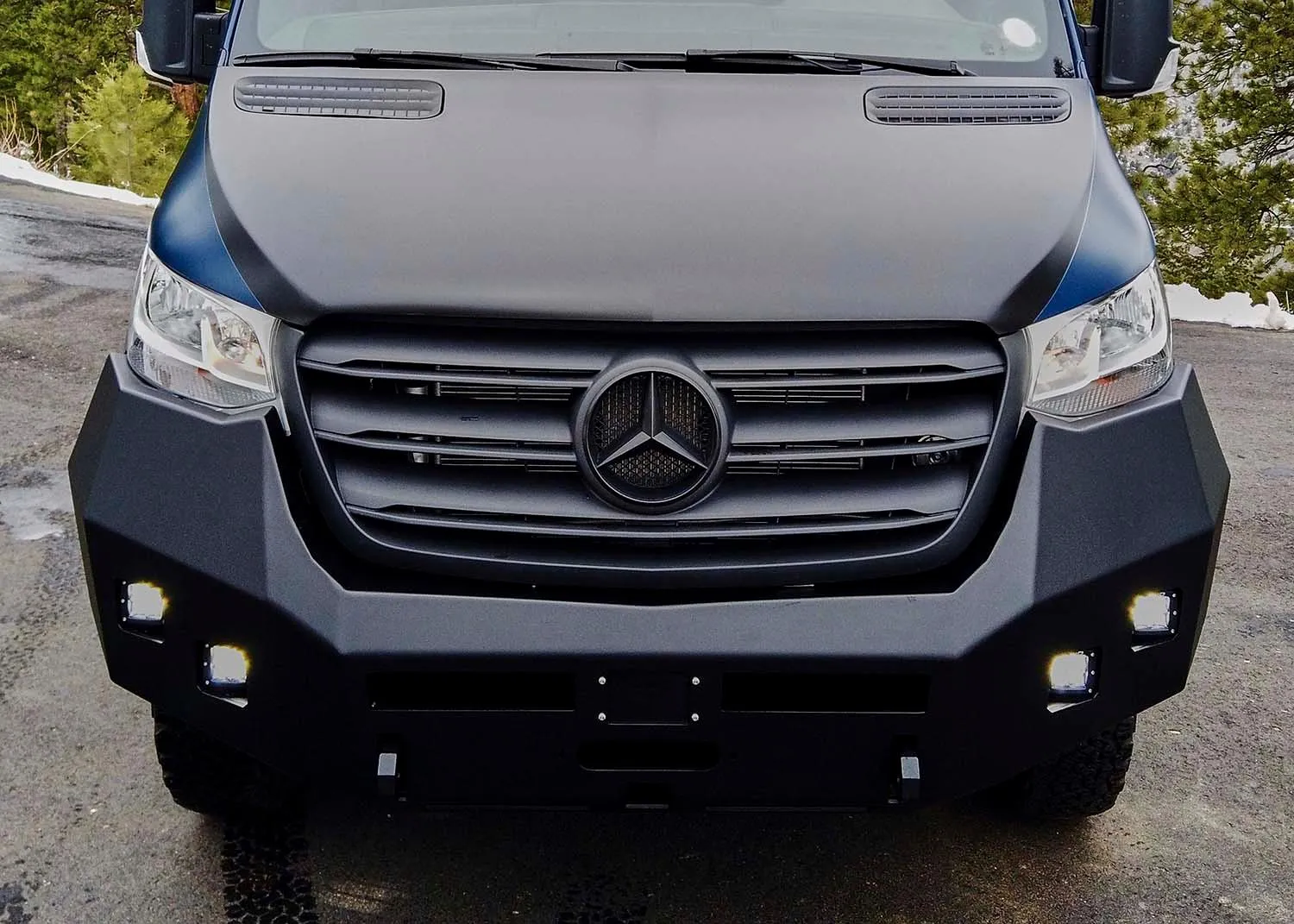 Mercedes Sprinter (2019 ) Front Bumper [No Bull Bar]