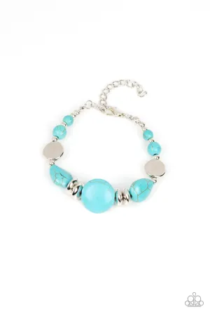 Mesa Vista - Blue Bracelet - Paparazzi Accessories