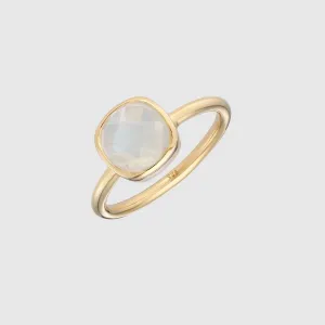 Mondello Moonstone Gold Vermeil Ring