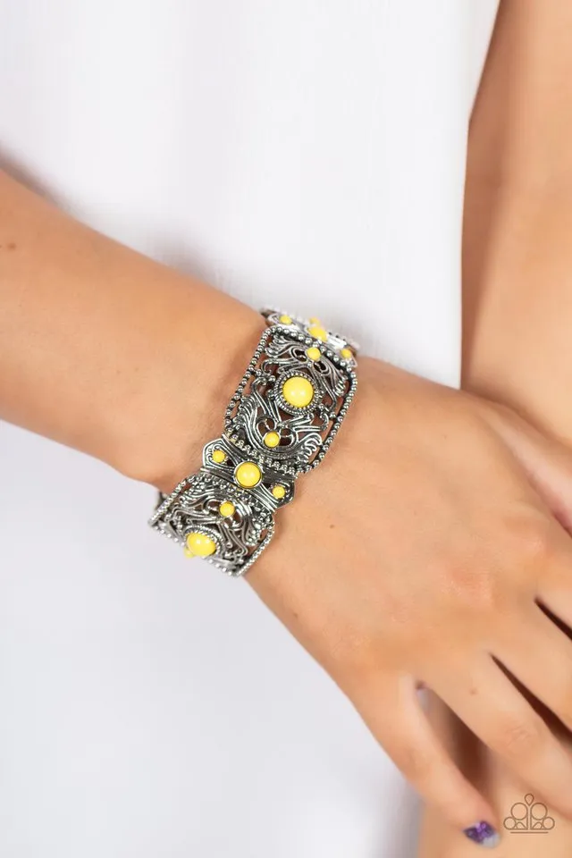 Paparazzi Bracelet ~ Going, Going, GONDOLA - Yellow