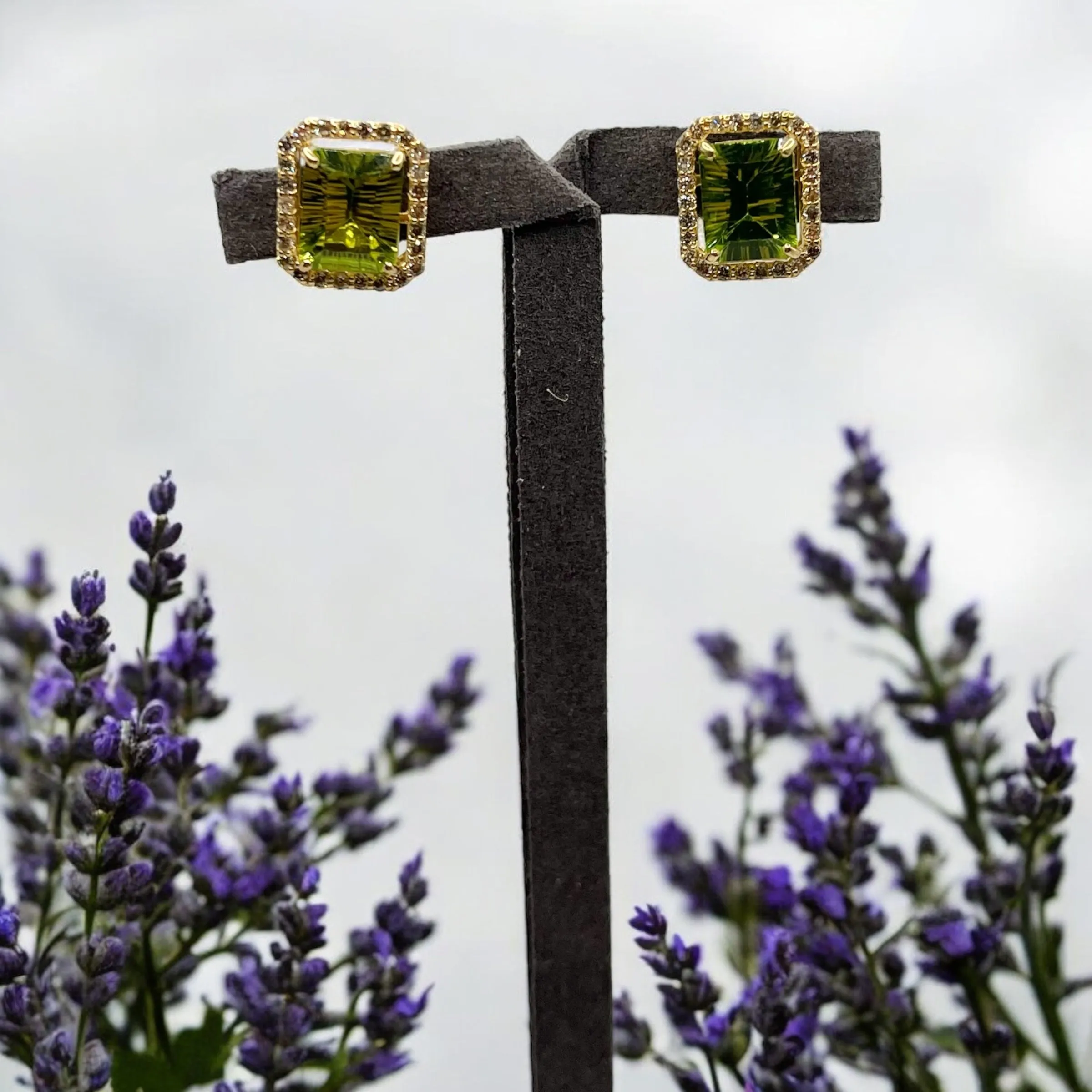 PERIDOT EARRINGS