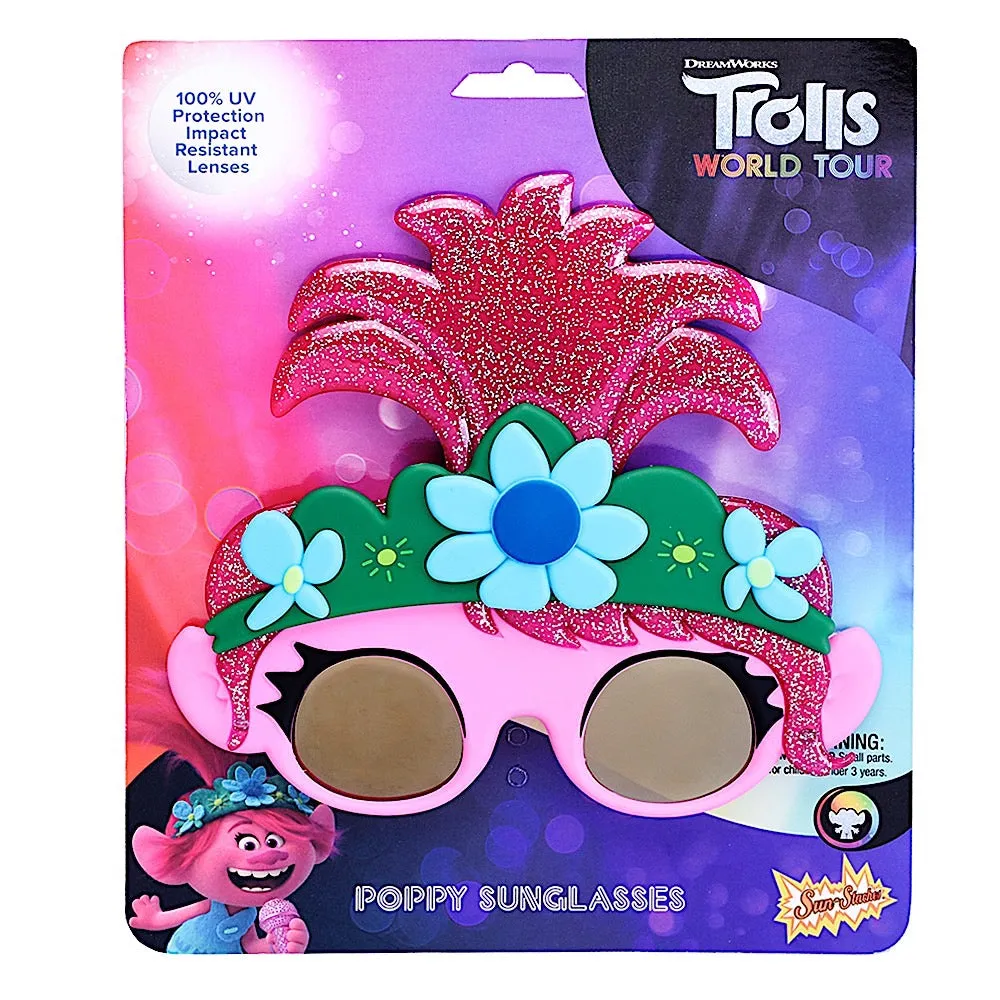 Poppy Trolls Sunglasses | Sun-Staches