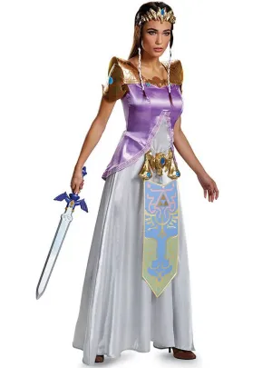 Princess Zelda Plus Size Womens Deluxe Legend of Zelda Costume