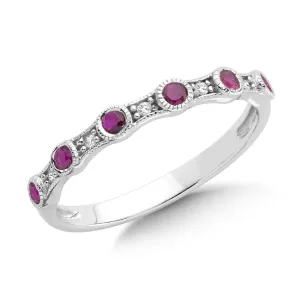 Roset Ruby & Diamond Stackable