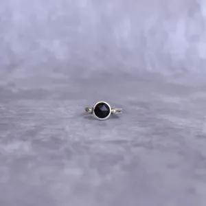 Round Bliss - Black Onyx Ring