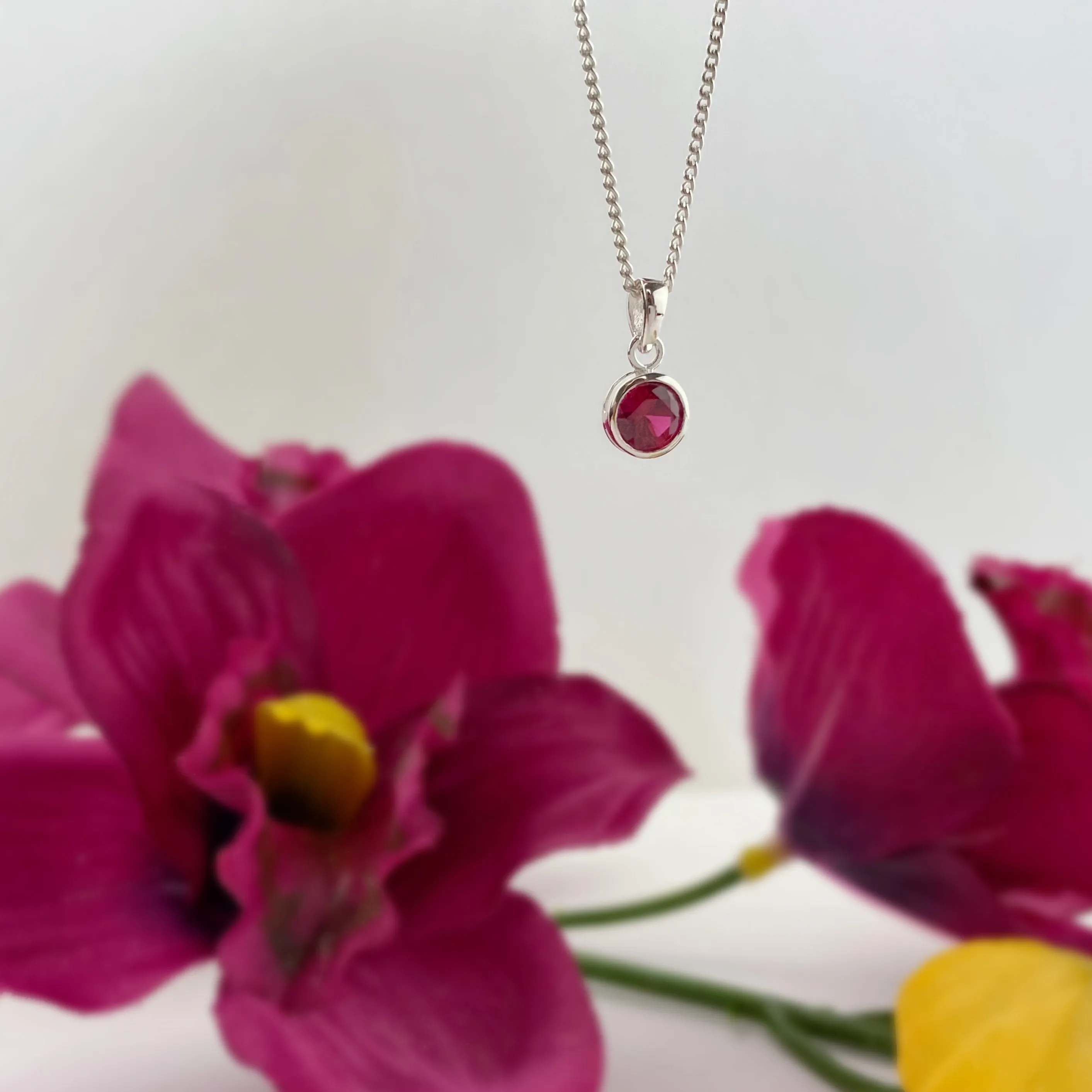 Ruby Sparkle Pendant - SP2917