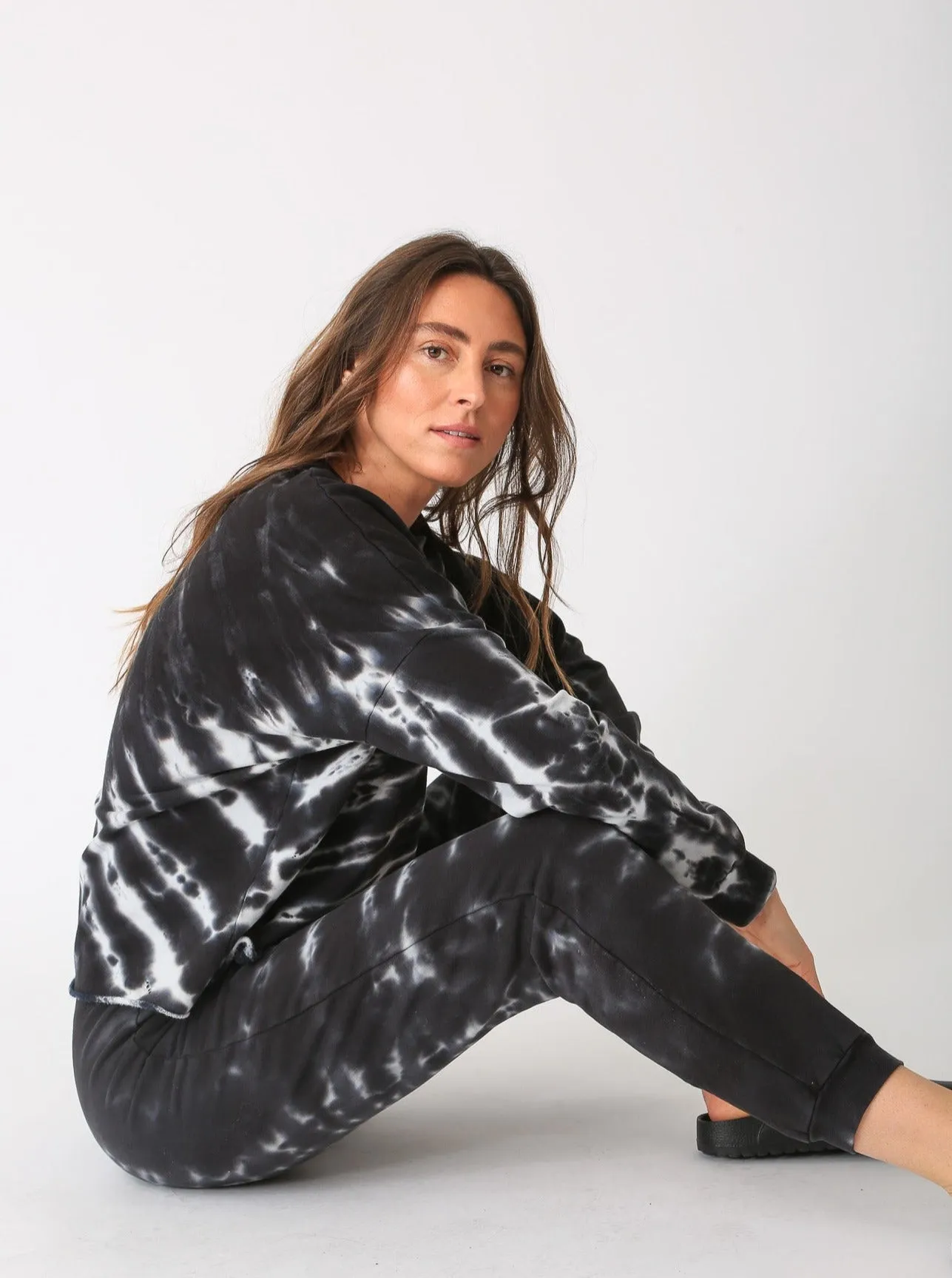 Rylan Sweatshirt - Lightning Onyx / Cloud