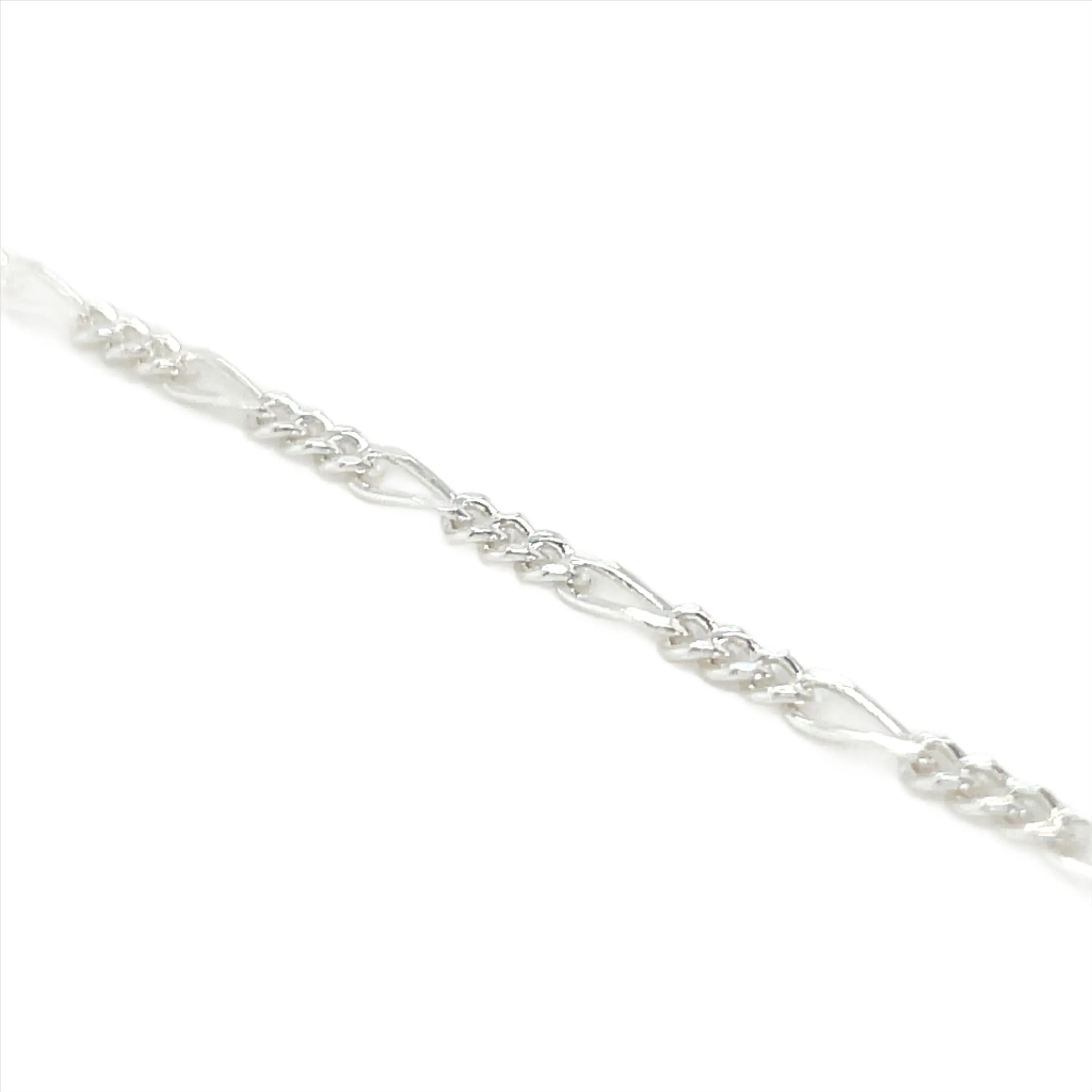 Sterling Silver Figaro Bracelet