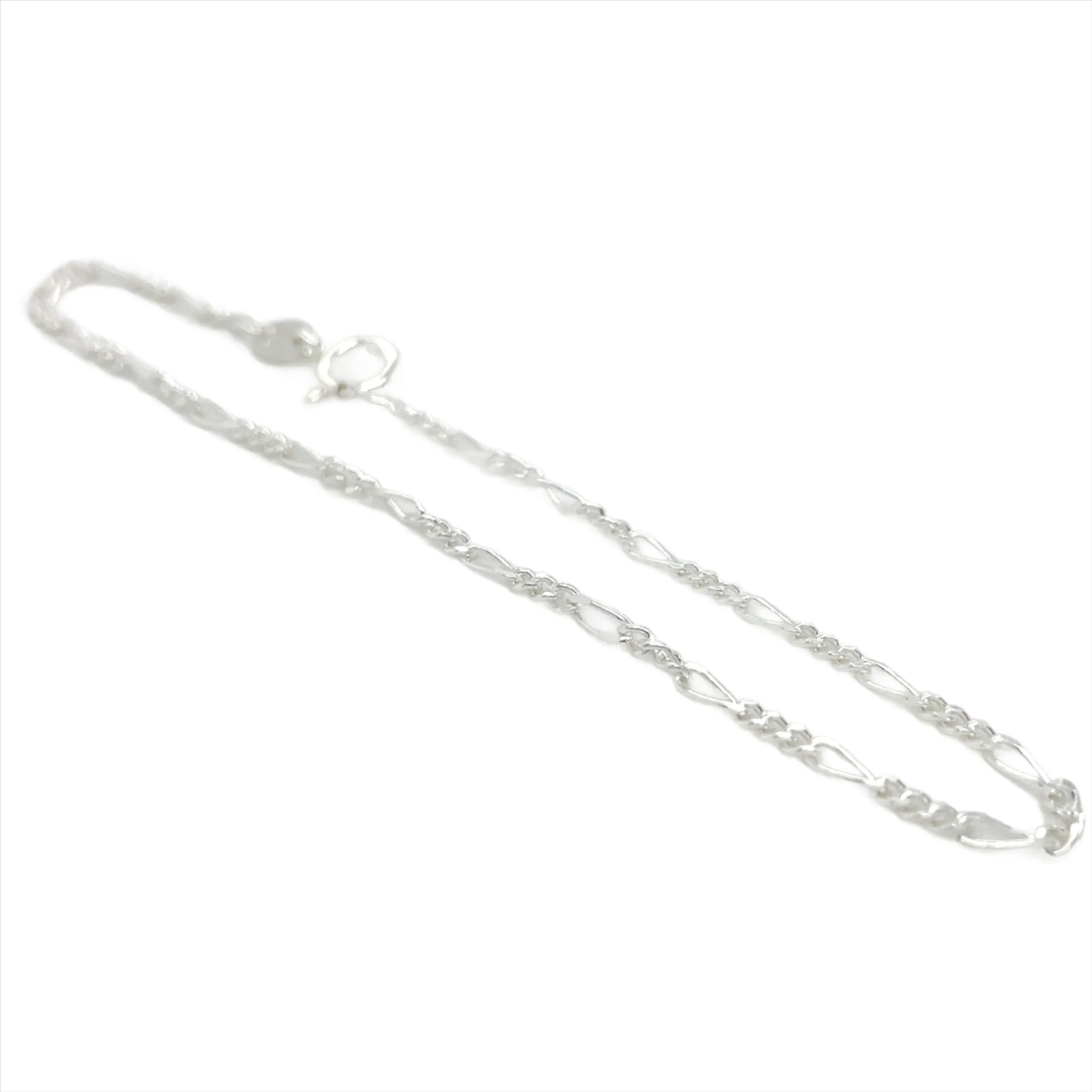 Sterling Silver Figaro Bracelet