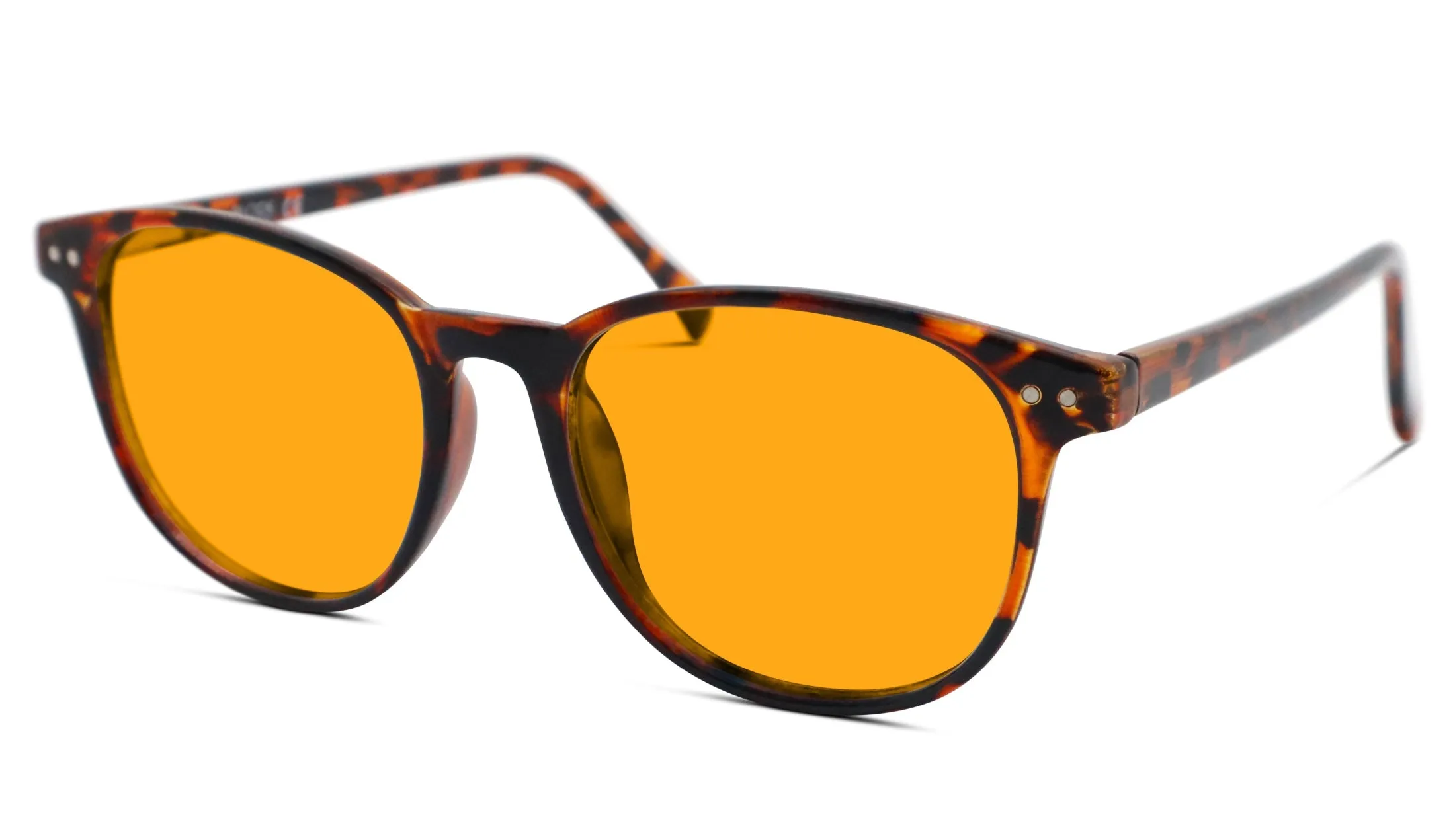 SunDown Billie Blue Blocking Glasses - Tortoise - Readers