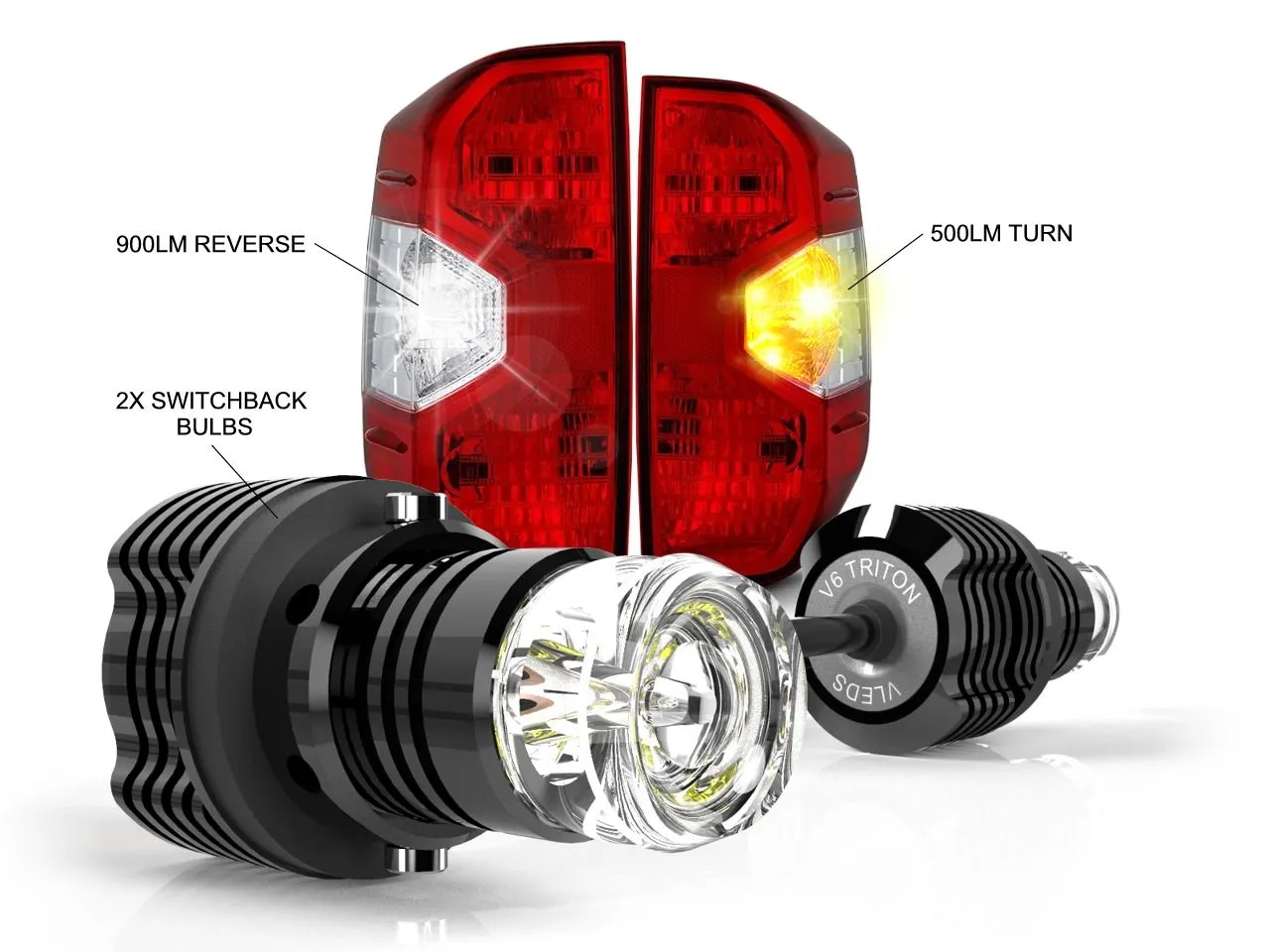 VTAILS V6 TAIL LIGHT CONVERSION KIT Fits 14-21 TOYOTA TUNDRA