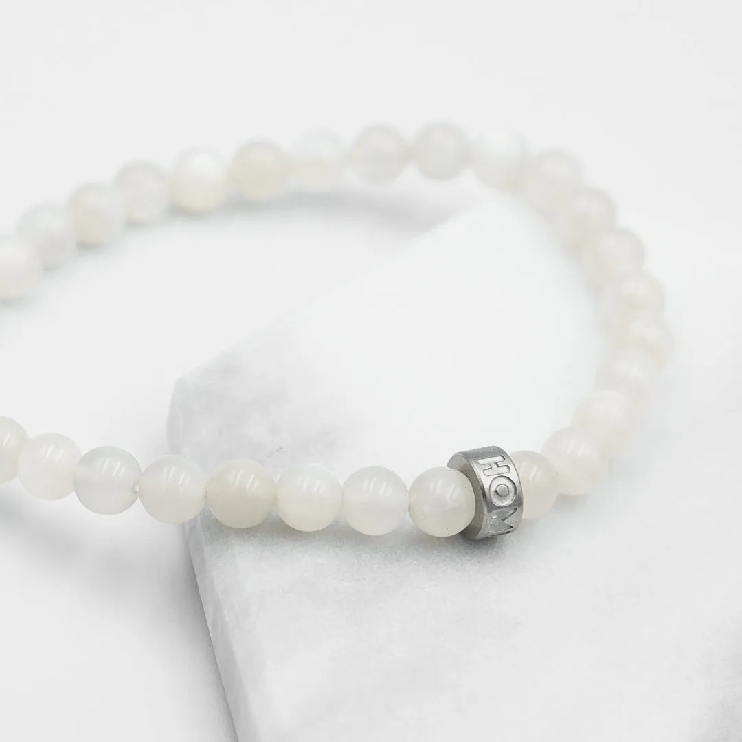 White Moonstone 6mm